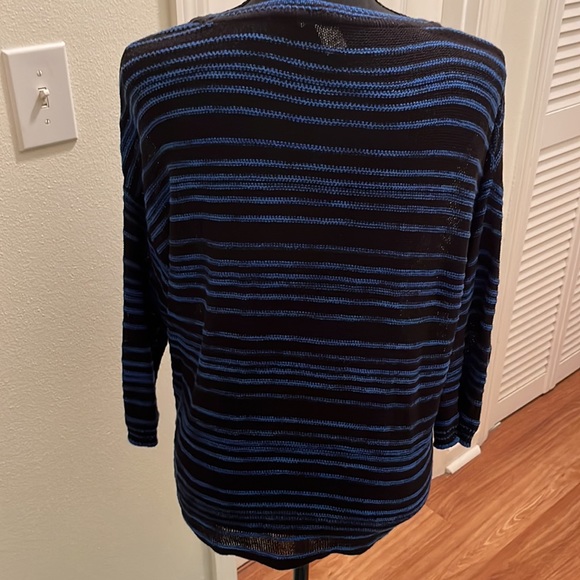 Weekends by Chico’s drop shoulder sweater - Picture 3 of 5